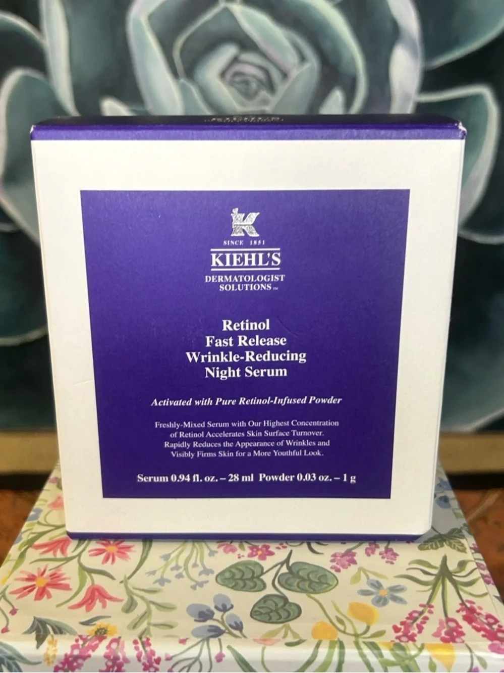 Kiehl’s Fast Release Wrinkle-Reducing 0.3% Retinol Night Serum